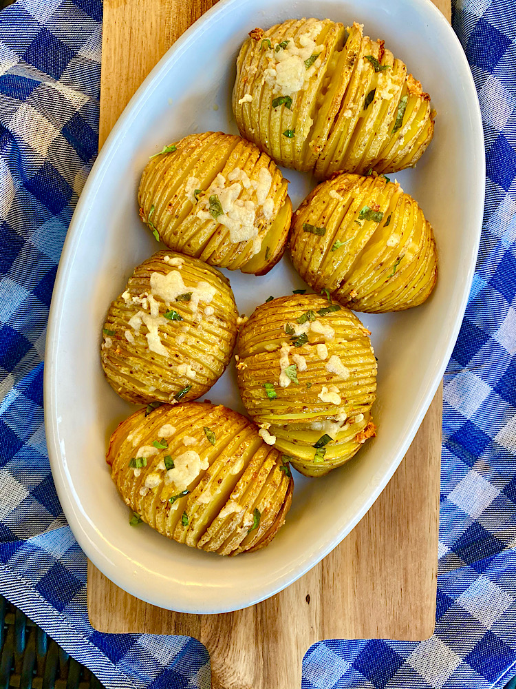Hasselback aardappelen Mooie recepten